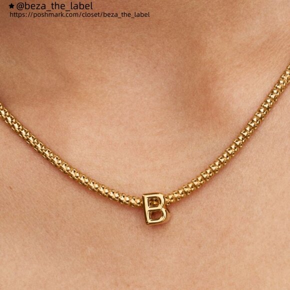 Pandora Letter B Alphabet Mini Charm|Pendant - Picture 2 of 2